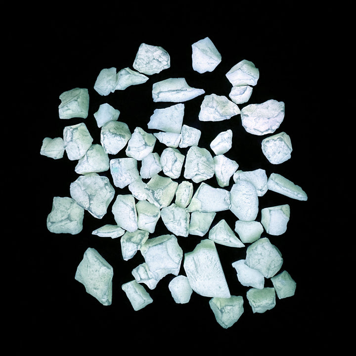 Ultra Grade Glow Stones - Glacier White - 1lb. - 1/2" (10-12mm) - <br> <span style="color:red;">LIMITED PRODUCTION</span> </br>