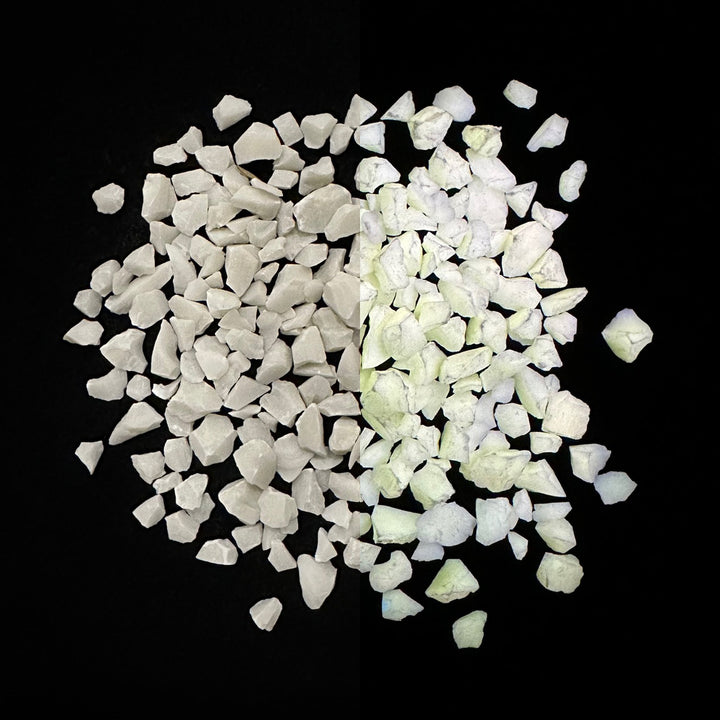 Ultra Grade Glow Stones - Glacier White - 1lb. - 1/4" (5-8mm) - <br> <span style="color:red;">LIMITED PRODUCTION</span> </br>