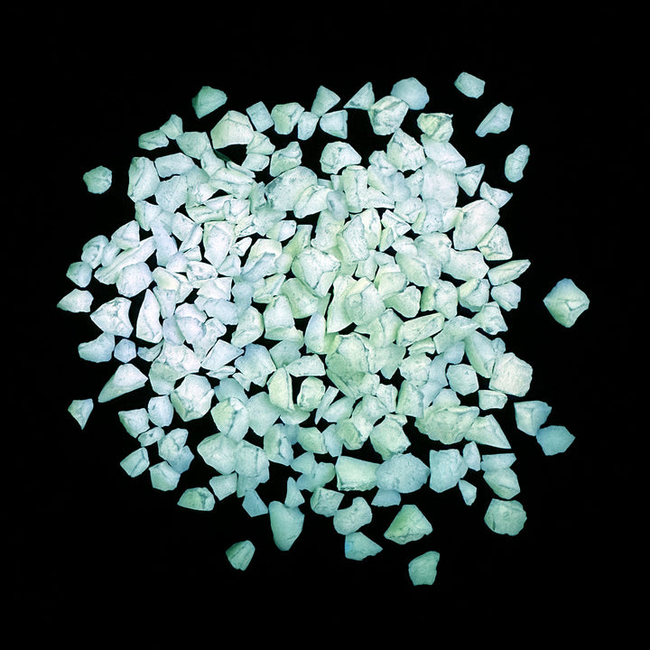 Ultra Grade Glow Stones - Glacier White - 1lb. - 1/4" (5-8mm) - <br> <span style="color:red;">LIMITED PRODUCTION</span> </br>