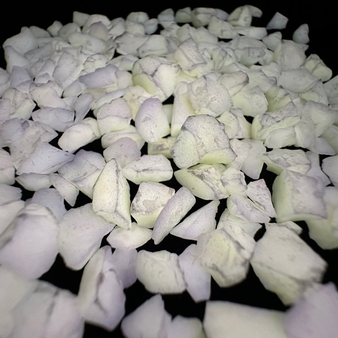 Ultra Grade Glow Stones - Glacier White - 1lb. - 1/4" (5-8mm) - <br> <span style="color:red;">LIMITED PRODUCTION</span> </br>