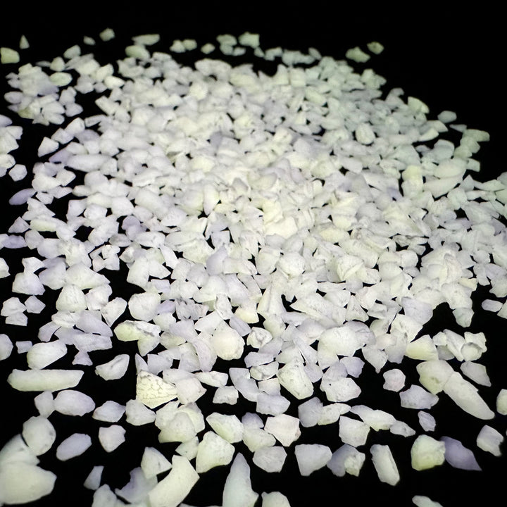 Ultra Grade Glow Stones - Glacier White - 1lb. - 1/8" (2-4mm) - <br> <span style="color:red;">LIMITED PRODUCTION</span> </br>