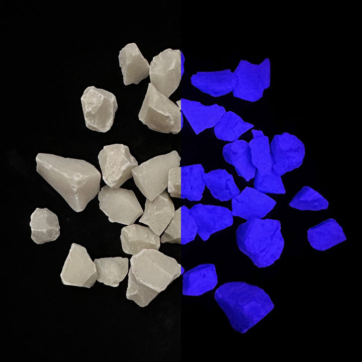 Ultra Grade Glow Stones - Plasma Purple - 1 lb. - 1/2" (10-12mm) <br><span style="color:red;">LIMITED PRODUCTION</span> - EXTERIOR USE ONLY