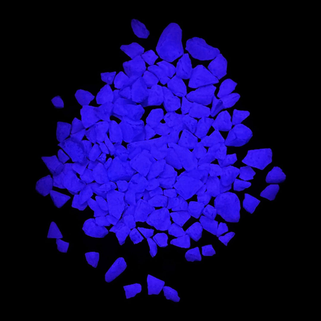 Ultra Grade Glow Stones - Purple - 1 lb. - 1/4" (6-8mm) - <br><span style="color:red;">LIMITED PRODUCTION</span> - EXTERIOR USE ONLY