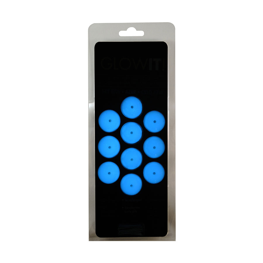 1" Glow Domes - 10 Pack