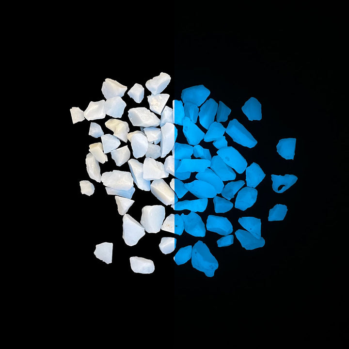 ULTRA-X Glow Stones - Sky Blue - 1lb.