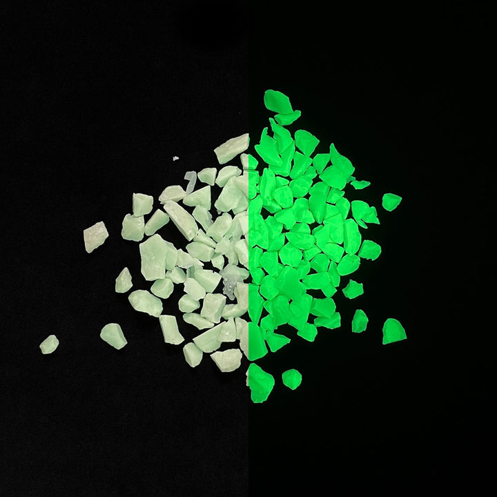 ULTRA-X Glow Stones - Emerald Yellow - 1lb.