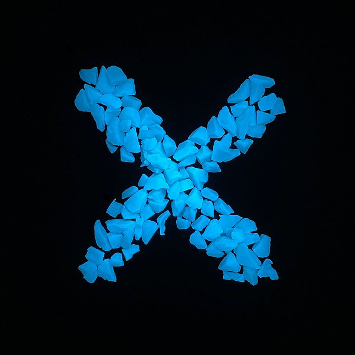 ULTRA-X Glow Stones - Sky Blue - 1lb.
