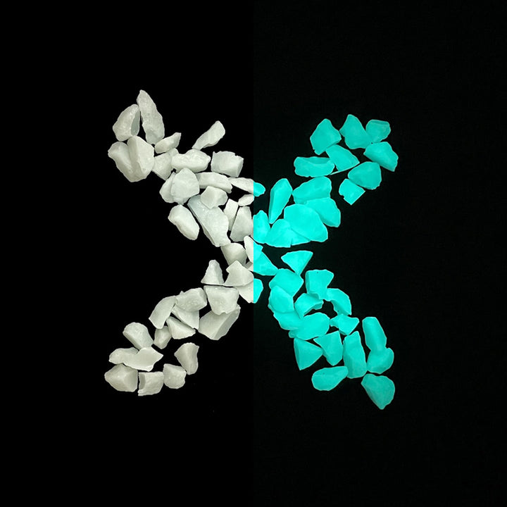 ULTRA-X Glow Stones - Aqua Blue - 1lb.