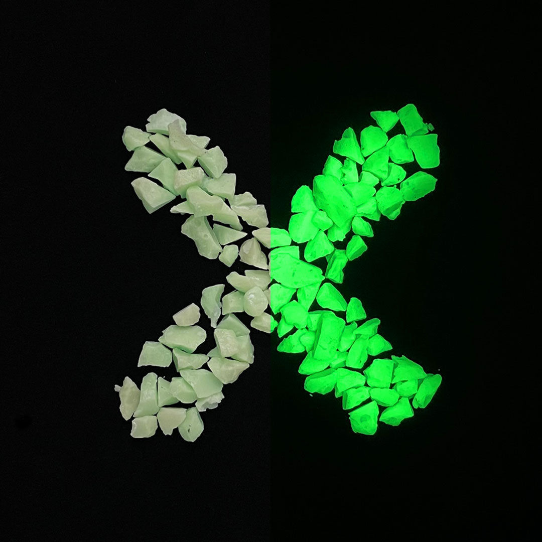 ULTRA-X Glow Stones - Emerald Yellow - 1lb.