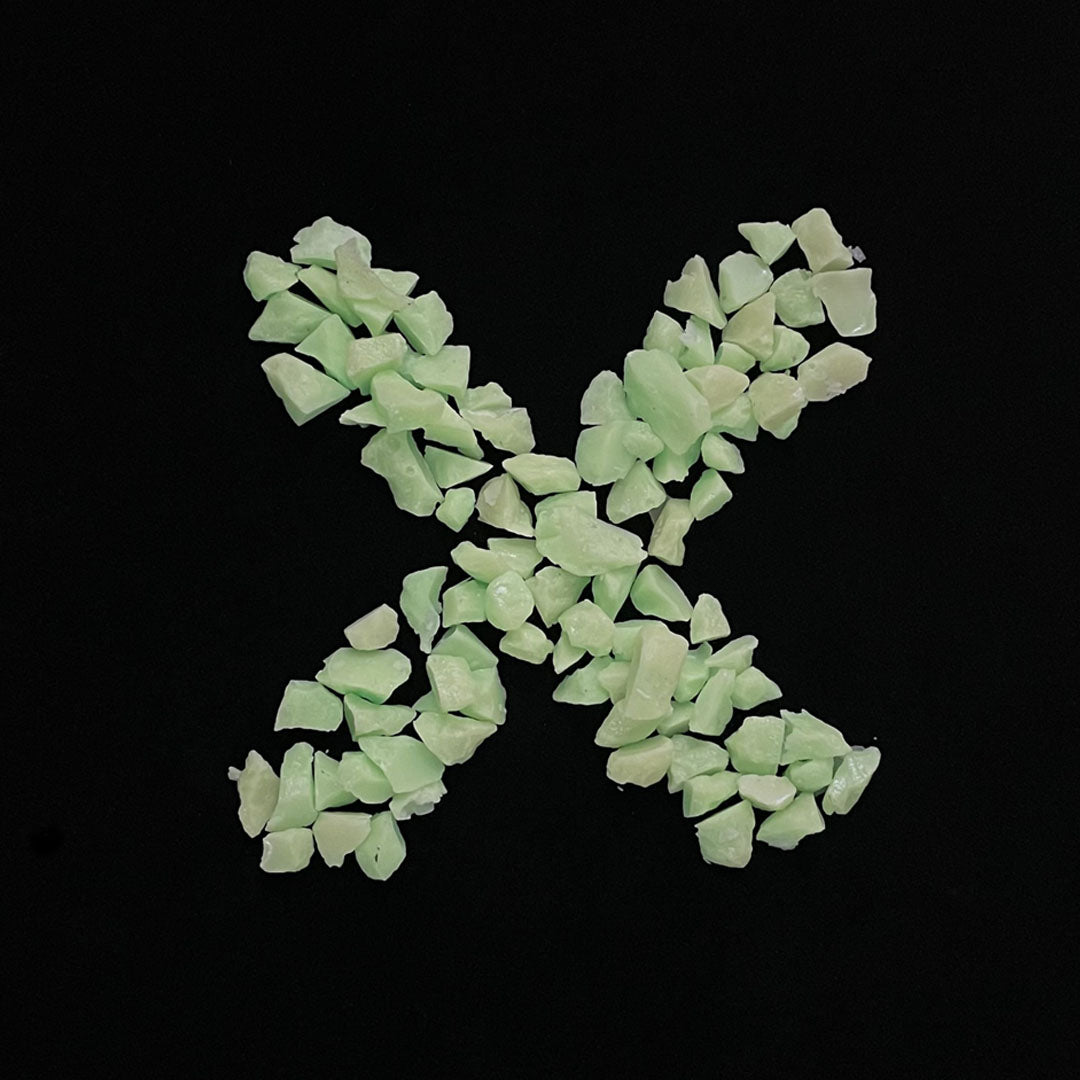 ULTRA-X Glow Stones - Emerald Yellow - 1lb.