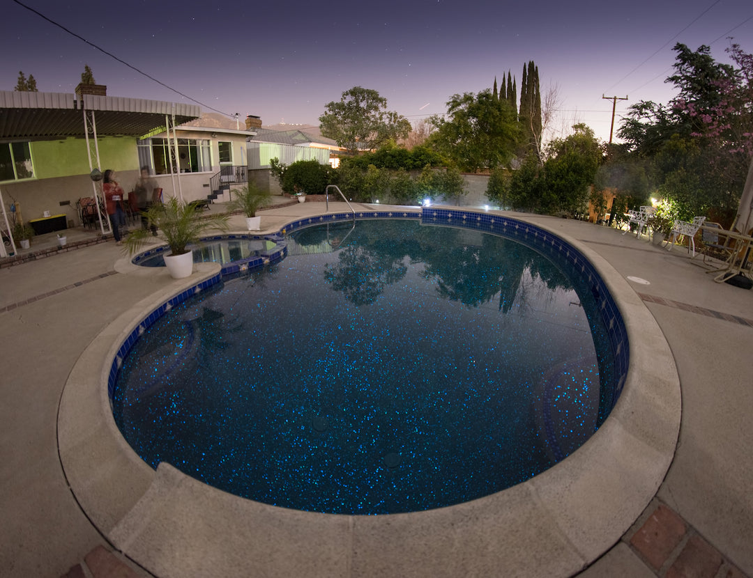 How To Make Your Pool Plaster Glow Like the Stars in the Sky....