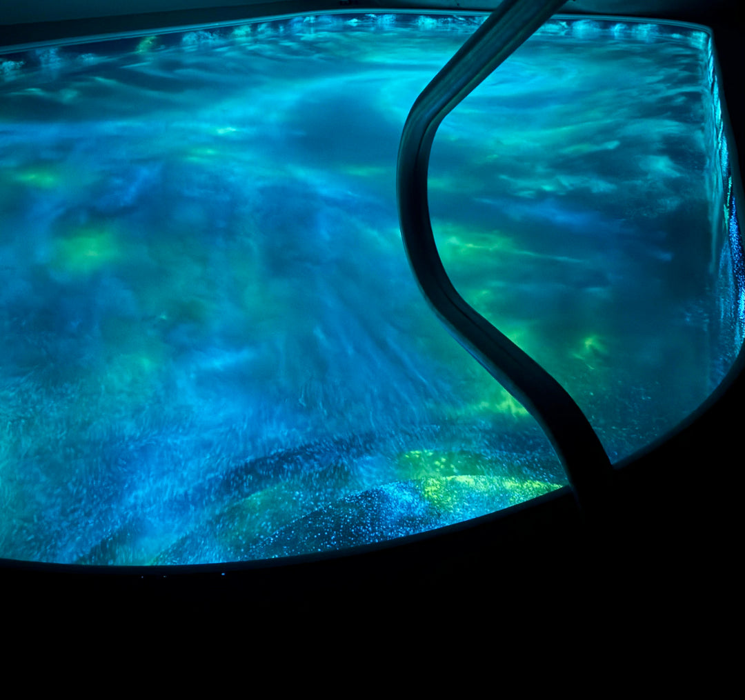 Vortex Glowing Pool - 2024 AGT™ Glow Pool Interior Project Winner