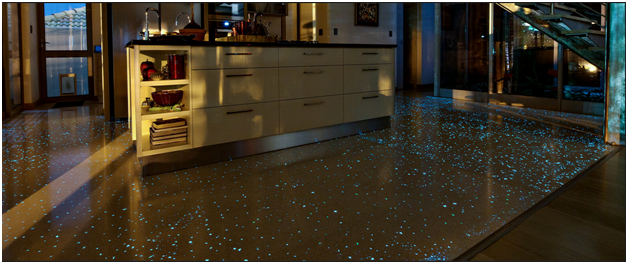 How Are Glow Stones Best Applied In Concrete Substrates?