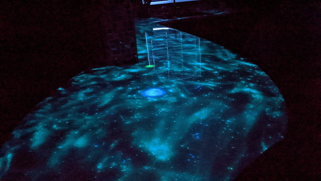 Milky Way Countertop - 2025 AGT™ Glow Art Project Winner