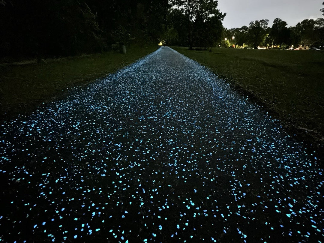 Pogues Run Greenway - Indianapolis Glow in the Dark Trail - 2024 AGT™ Glow Commercial Project Winner