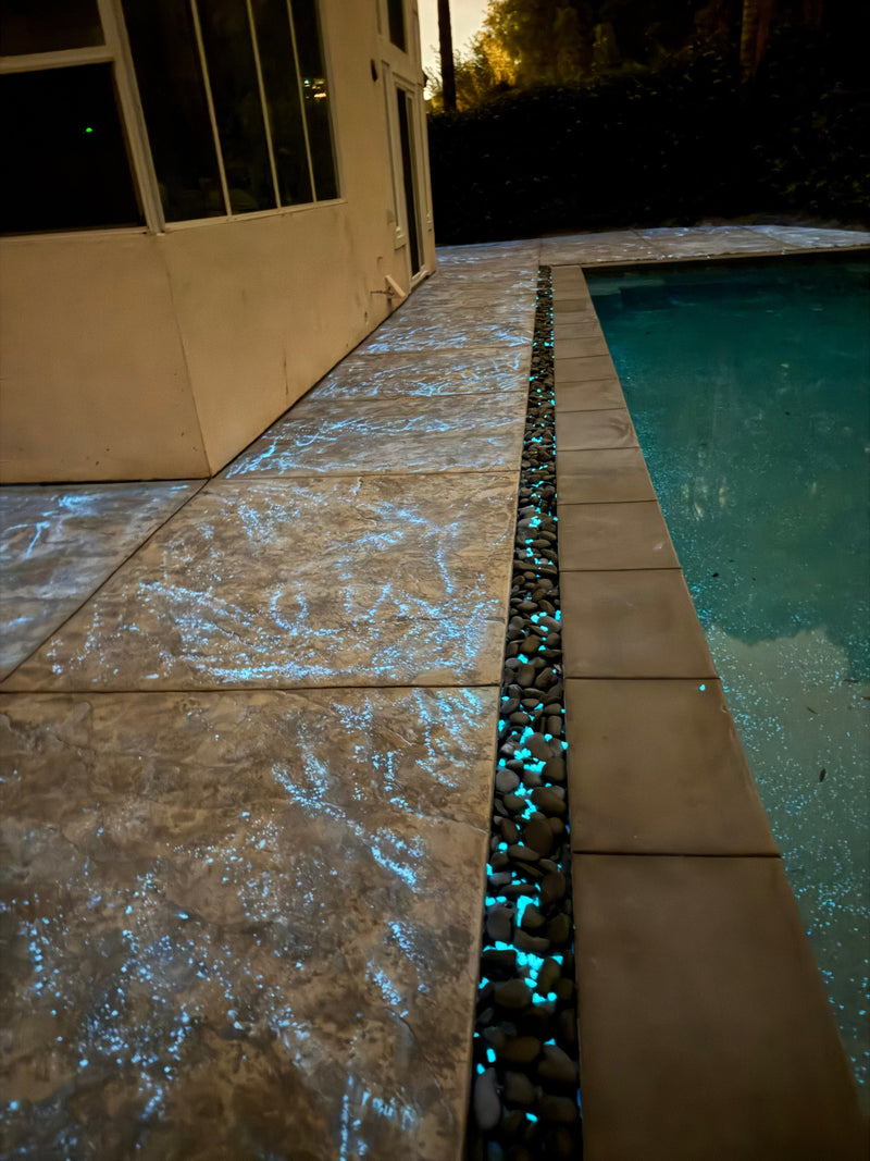 Intergalactic Pool - 2025 AGT™ Glow Pool Deck Project Winner