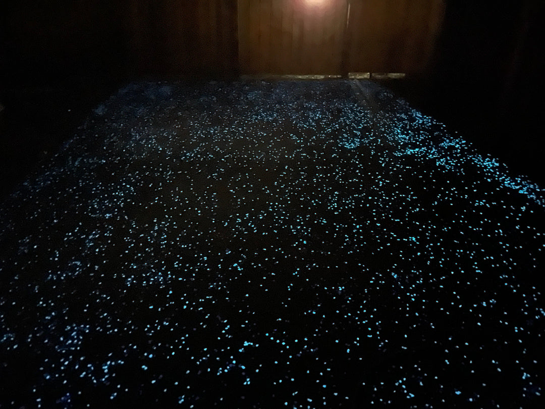 Glow-In-The-Dark Patio Project - 2025 AGT™ Glow Residential Project Honorable Mention