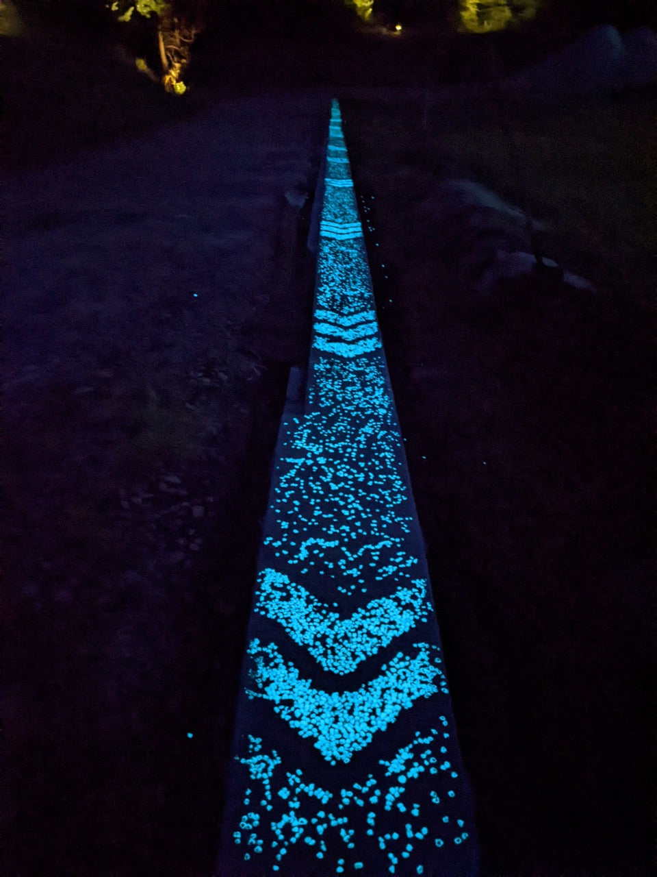 Glowing Boat Launch Markers