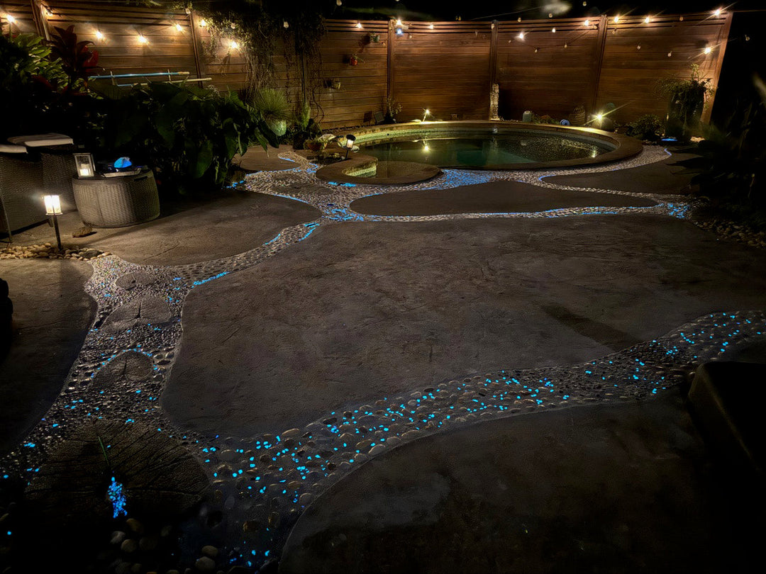 Bio Flow Pool Deck Project - 2025 AGT™ Glow Art Project Honorable Mention