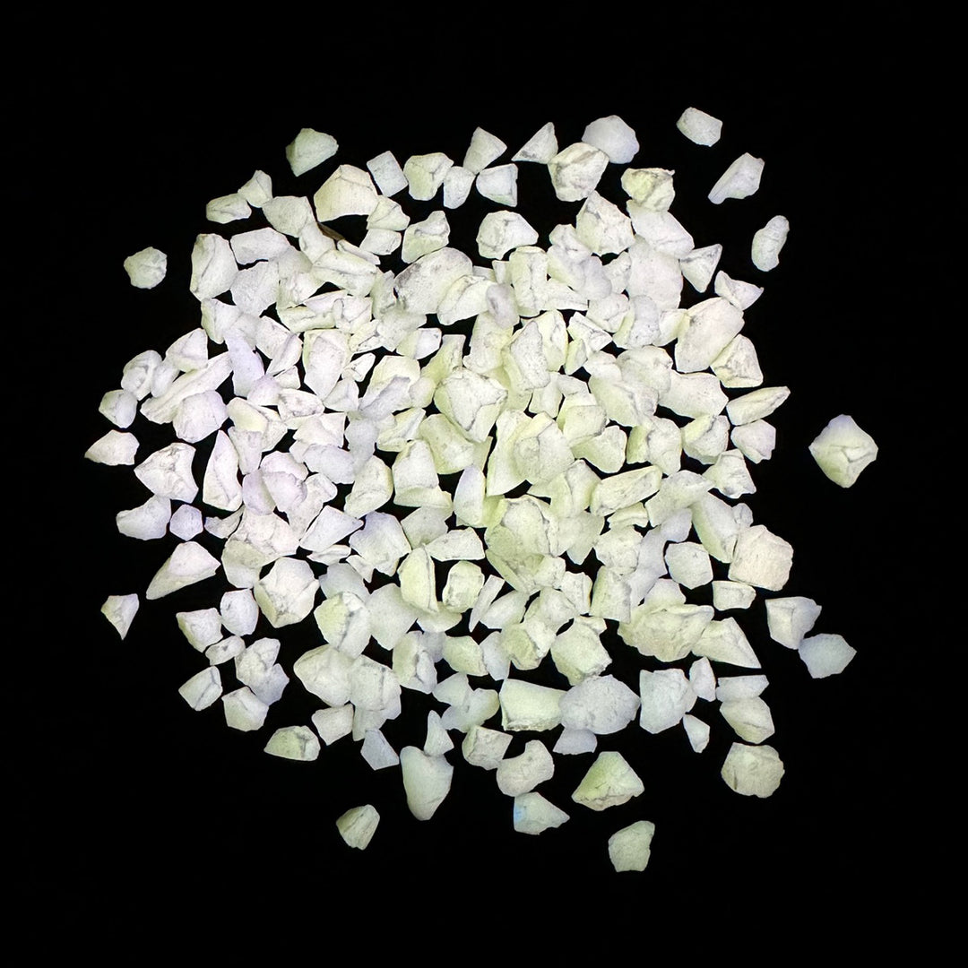 Ultra Grade Glow Stones - Glacier White - 1lb. - 1/4" (5-8mm) - <br> <span style="color:red;">LIMITED PRODUCTION</span> </br>
