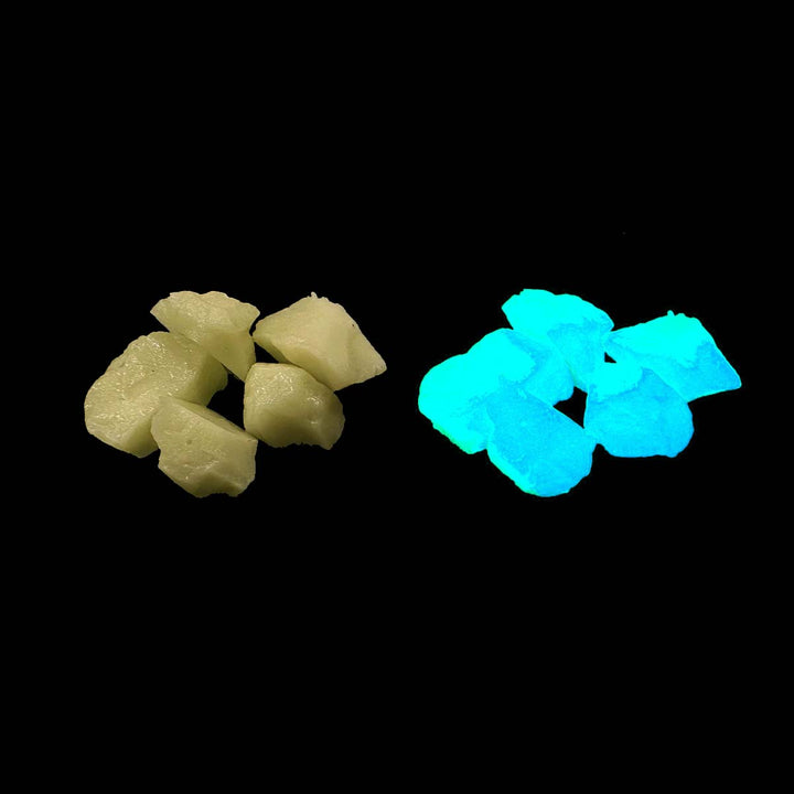 ULTRA-X Glow Stones - Aqua Blue - 1lb. <span style="color:red;">(Initial Product Batch)</span>