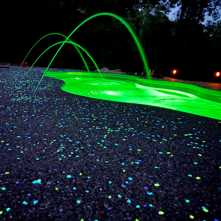 Glowing Pool Plaster & Pool Decks | Ambient Glow Technology™