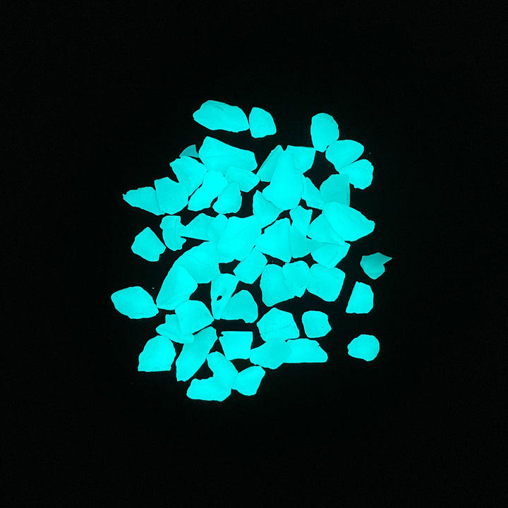 ULTRA-X Glow Stones - Aqua Blue - 1lb. <span style="color:red;">(Initial Product Batch)</span>