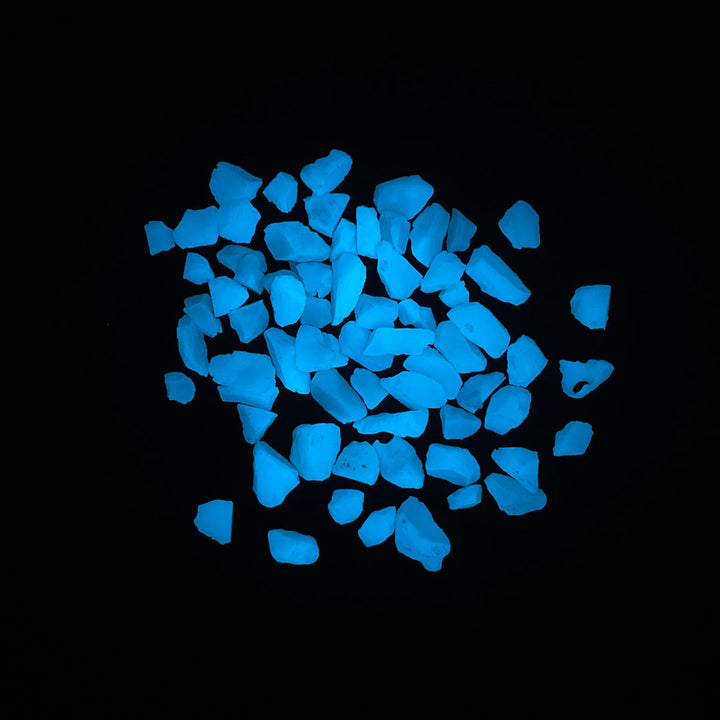 ULTRA-X Glow Stones - Sky Blue - 1lb. <br><span style="color:red;">(Initial Product Batch Material)</span></br>