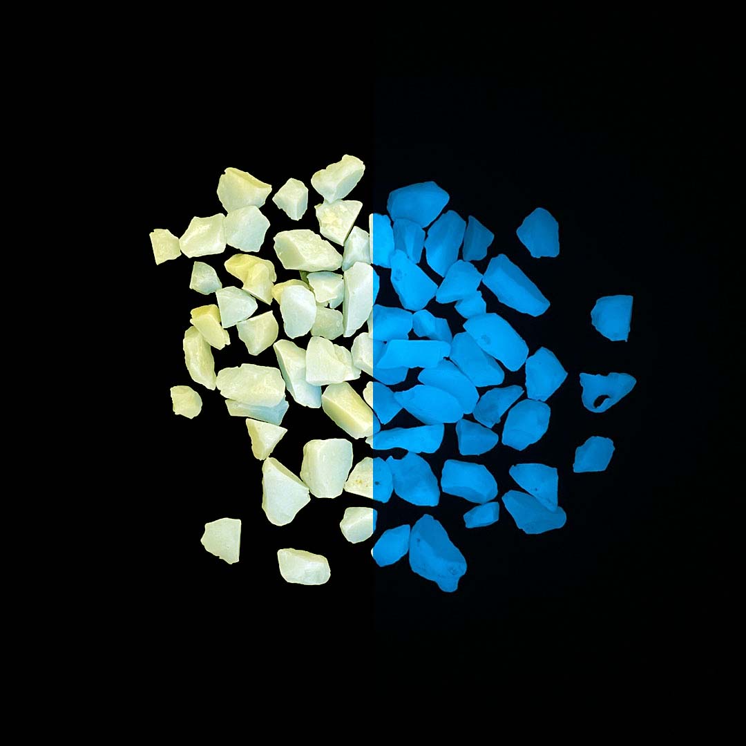 ULTRA-X Glow Stones - Sky Blue - 1lb. <span style="color:red;">(Initial Product Batch)</span>