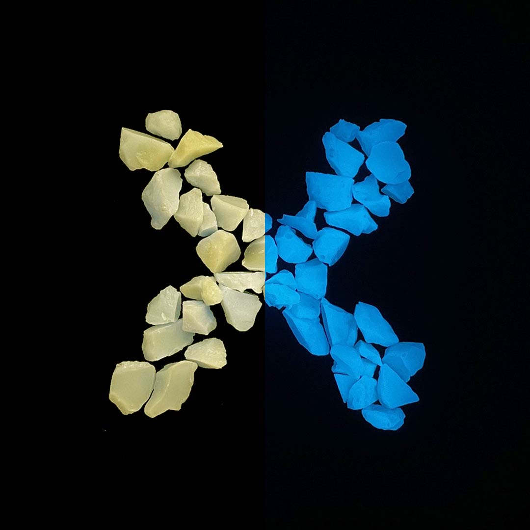 ULTRA-X Glow Stones - Sky Blue - 1lb. <span style="color:red;">(Initial Product Batch)</span>