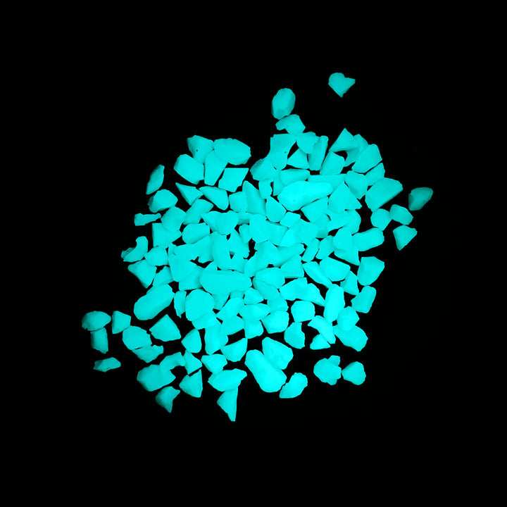 ULTRA-X Glow Stones - Aqua Blue - 1lb. <br><span style="color:red;">(Initial Product Batch Material)</span></br>